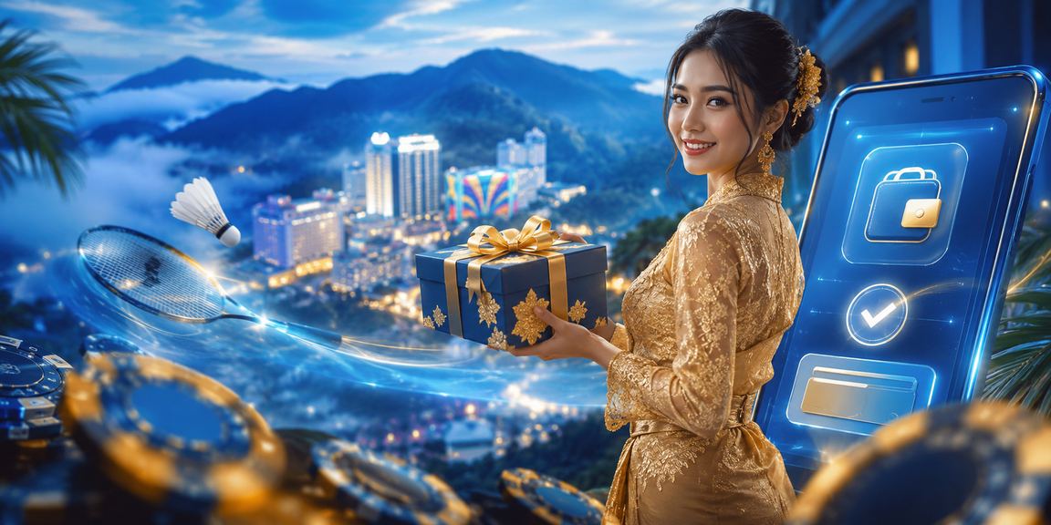 Suasana hiburan kasino di Genting Highlands dengan pakaian tradisional Melayu