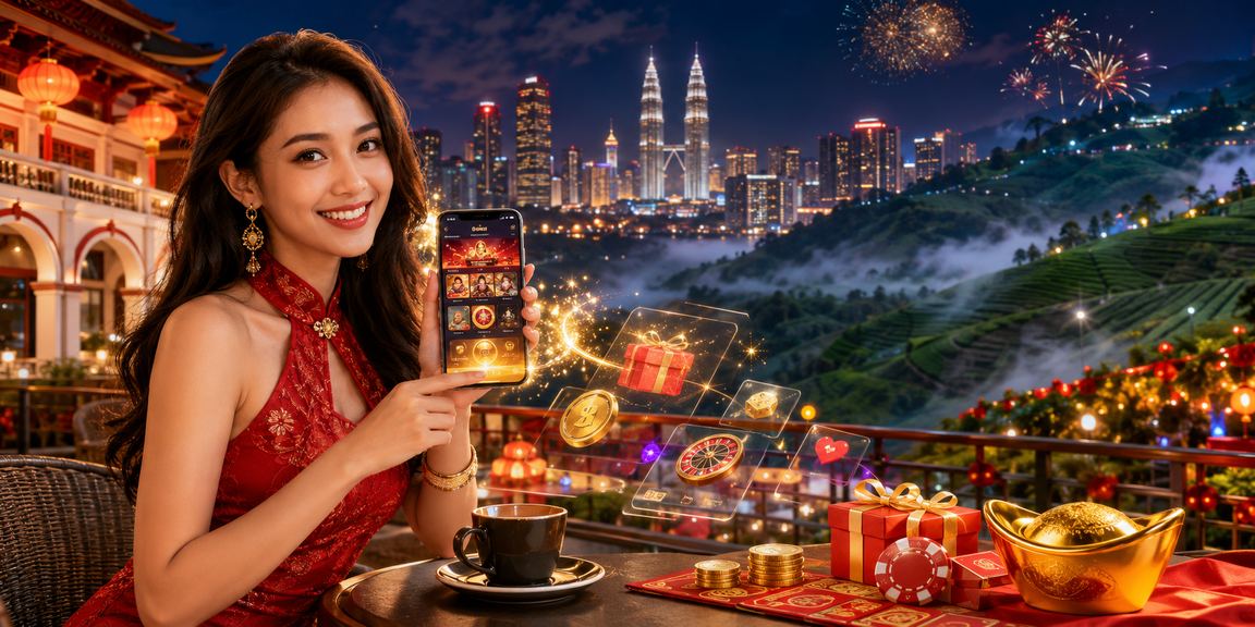 Pemain Malaysia menikmati permainan slot dalam talian melalui peranti mudah alih xe5