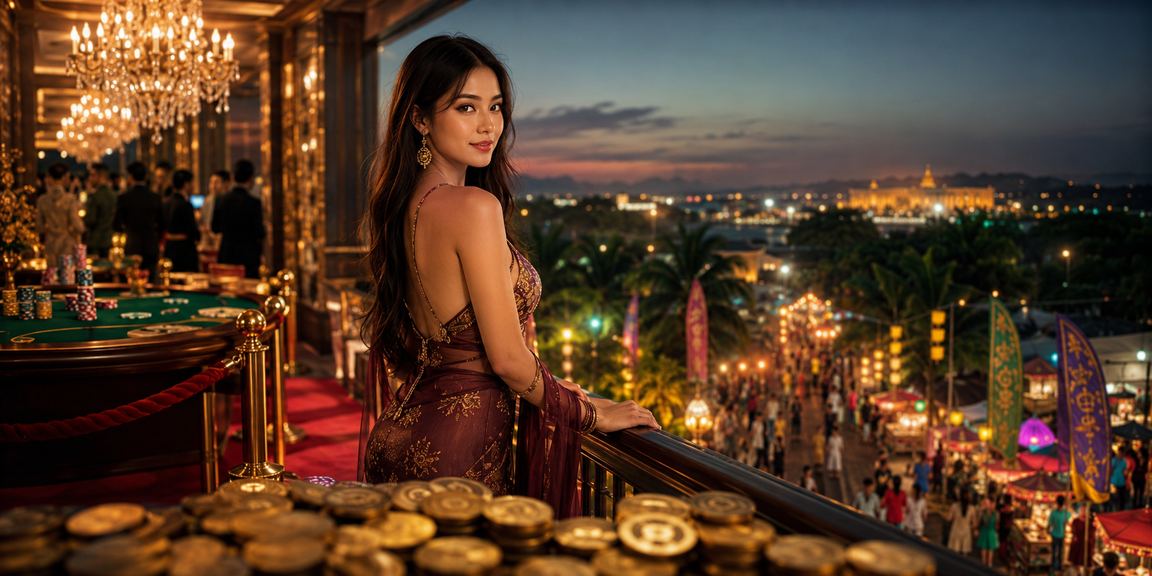 Sekumpulan pemain menikmati permainan rummy bergaya Melayu bersama keluarga