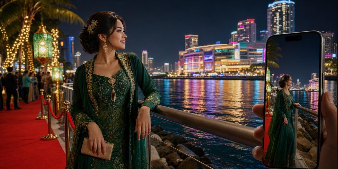 Pengguna aplikasi xe5 meraikan Hari Raya di Penang sambil mengakses platform